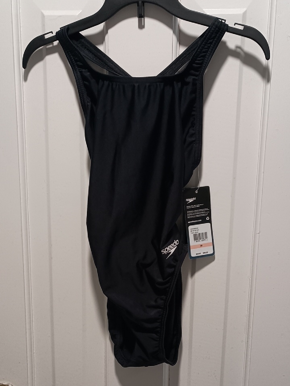 Speedo Black Competitive One-Piece Swimsuit